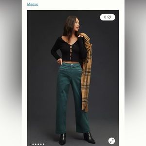 Maeve Low-Slung Trousers